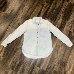 Classic Light Blue Button-Down Shirt